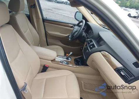 2013 BMW X3 xDrive28I z USA, uszkodzony, nr VIN 5UXWX9C50D0A30494